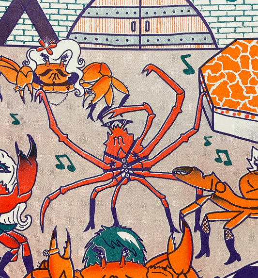 THE DUNGEONess PARTY - Risograph Print