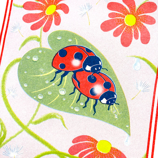 Love Bugs - Risograph Print
