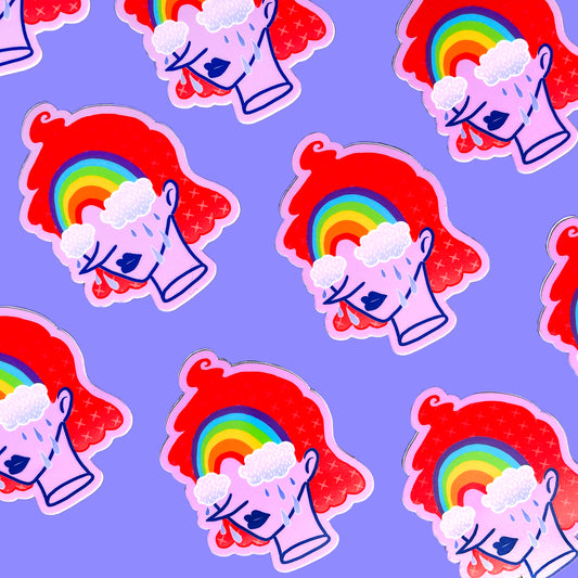 CRY BABY Vinyl Sticker