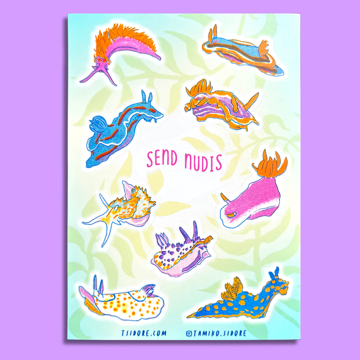 Send Nudis - Vinyl Sticker Sheet