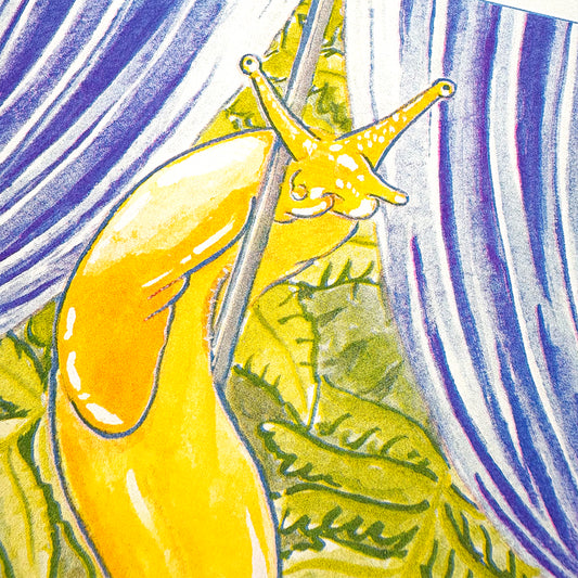 Slug Dancer - Risograph Print