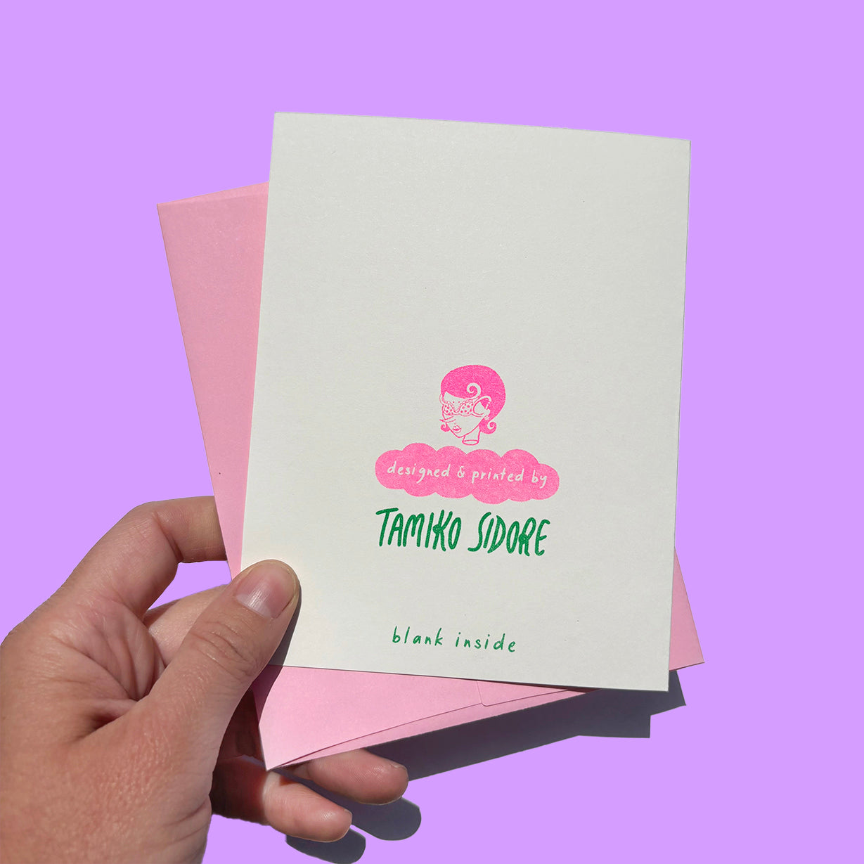 SLUGS & KISSES - Riso Greeting Card