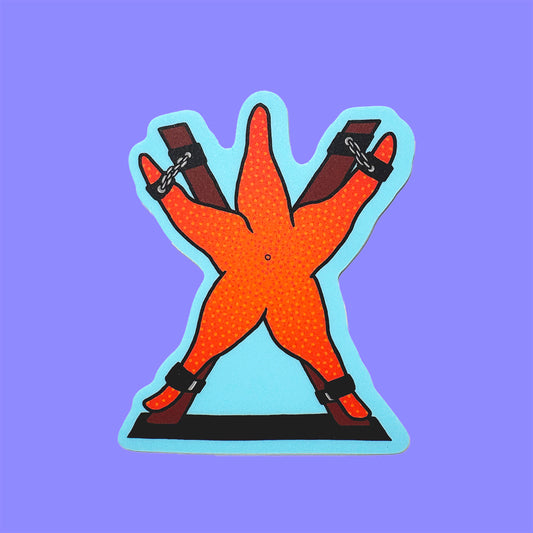 Starfish Submission Vinyl Sticker