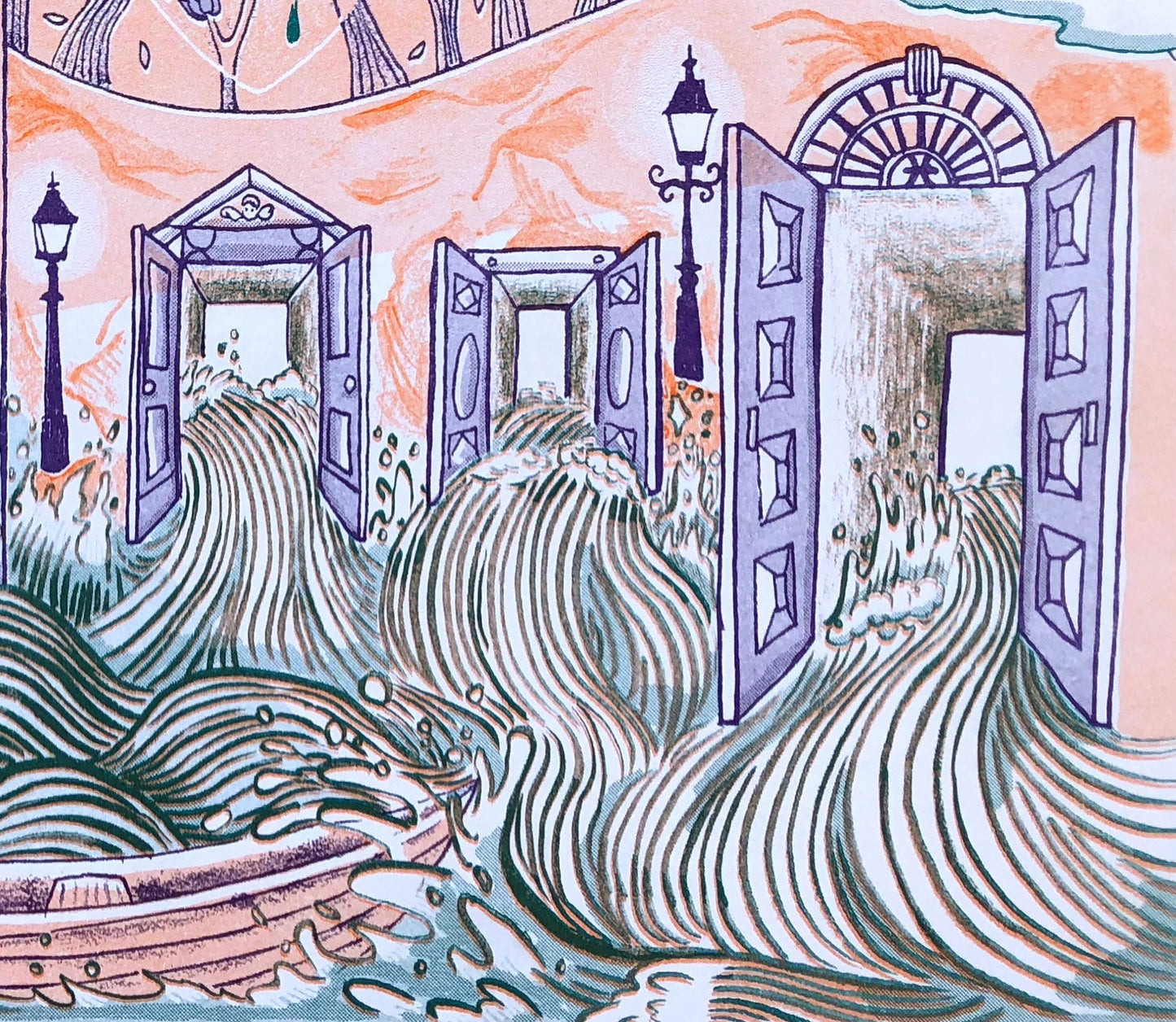 Portals - Risograph Print