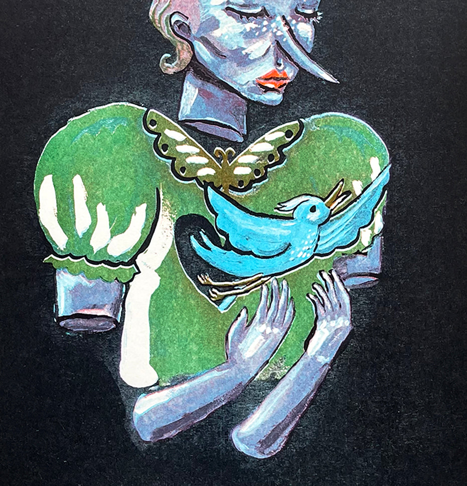 Passing Through- Risograph Print