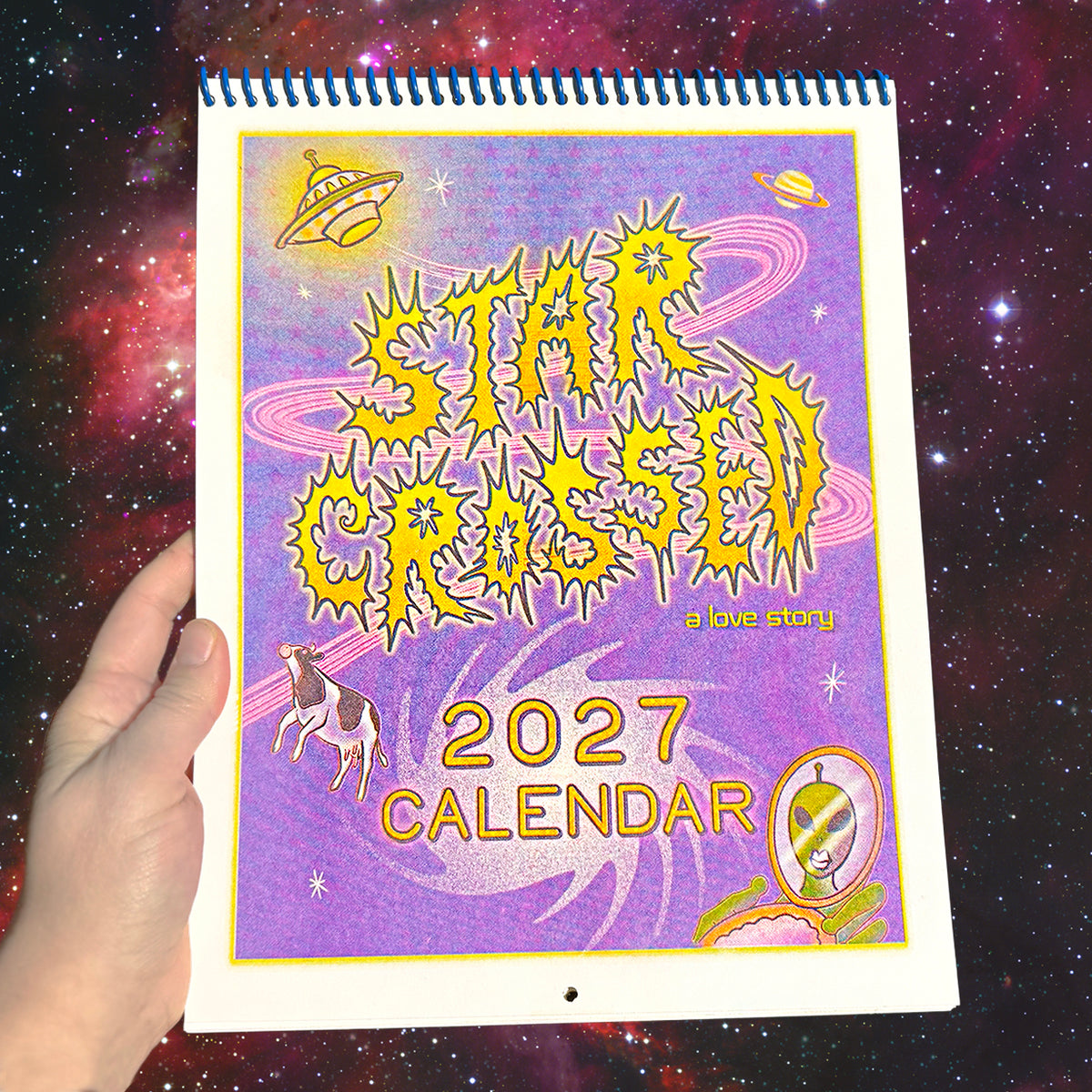 *Pre-order* STAR CROSSED - 2027 Riso Wall Calendar