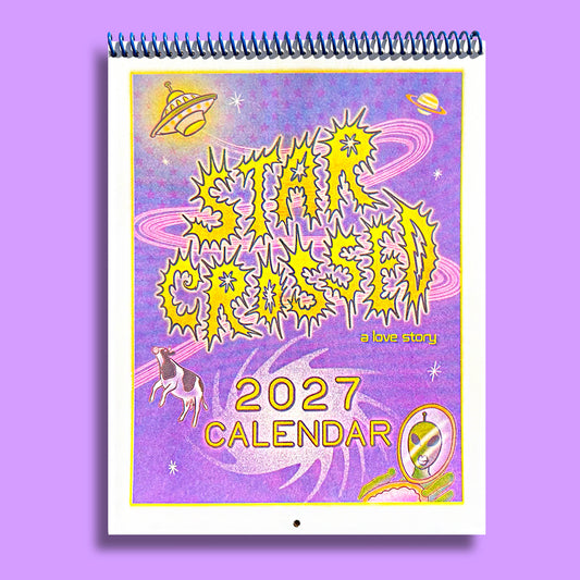 *Pre-order* STAR CROSSED - 2027 Riso Wall Calendar