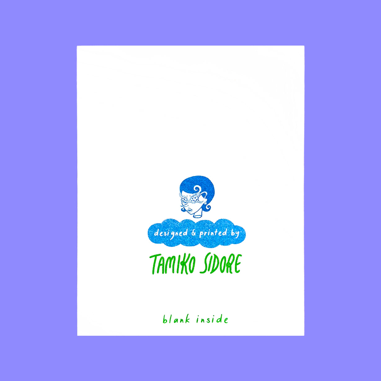 LETS PARTY - Riso Greeting Card