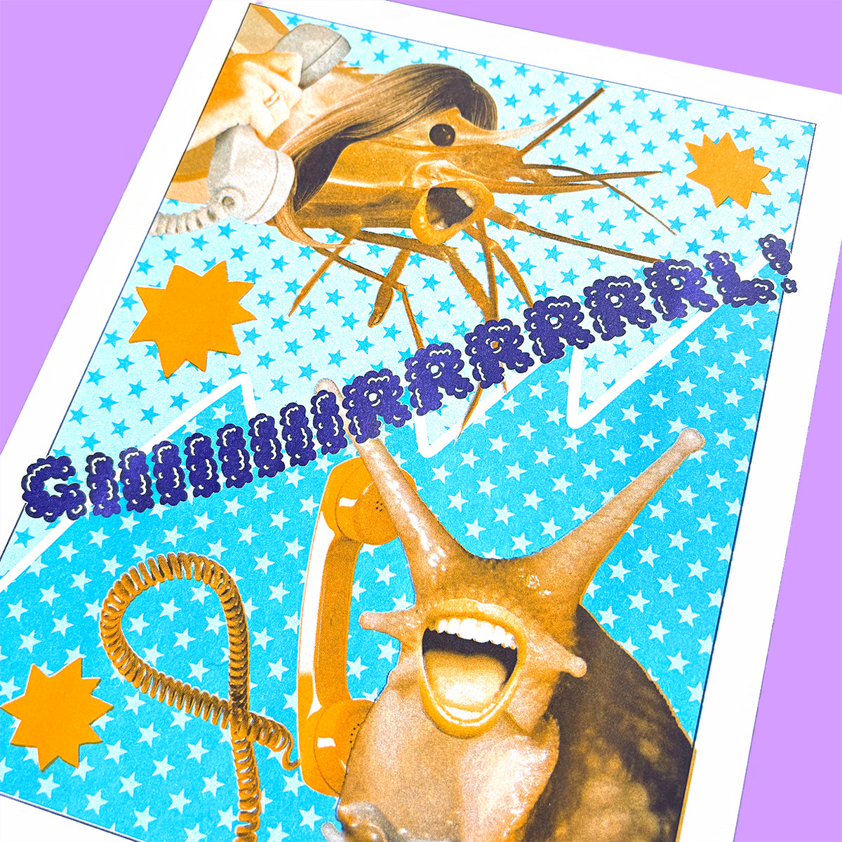 Hot Goss - Risograph Print