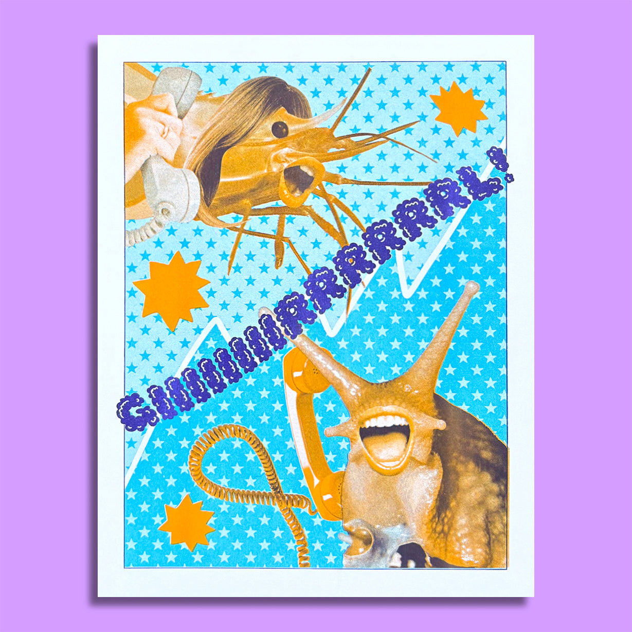Hot Goss - Risograph Print