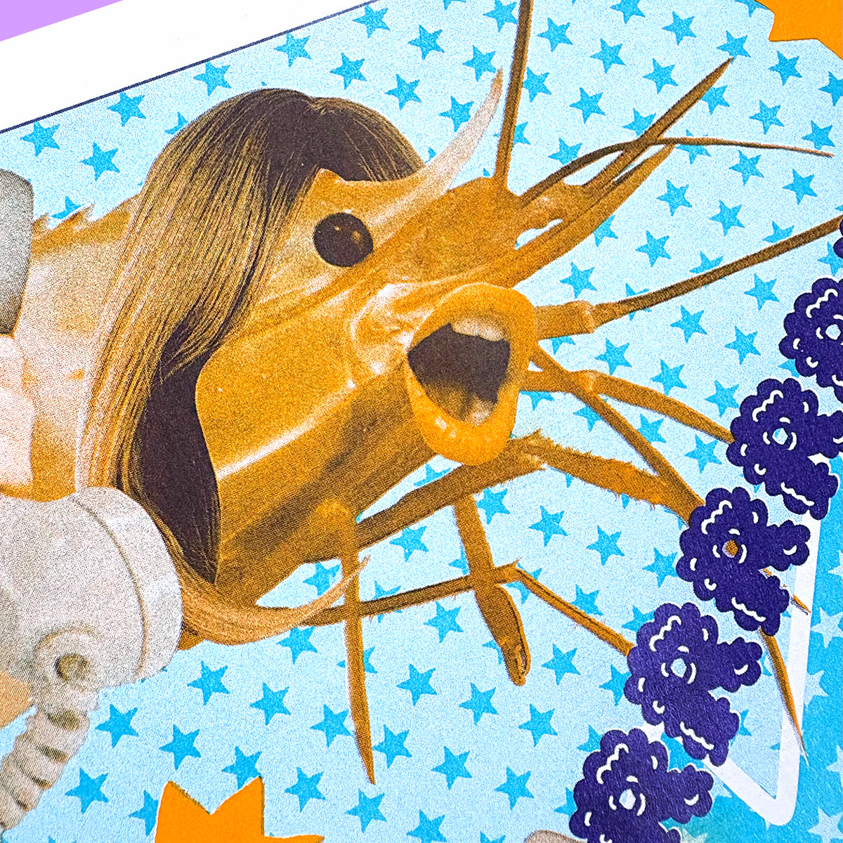 Hot Goss - Risograph Print
