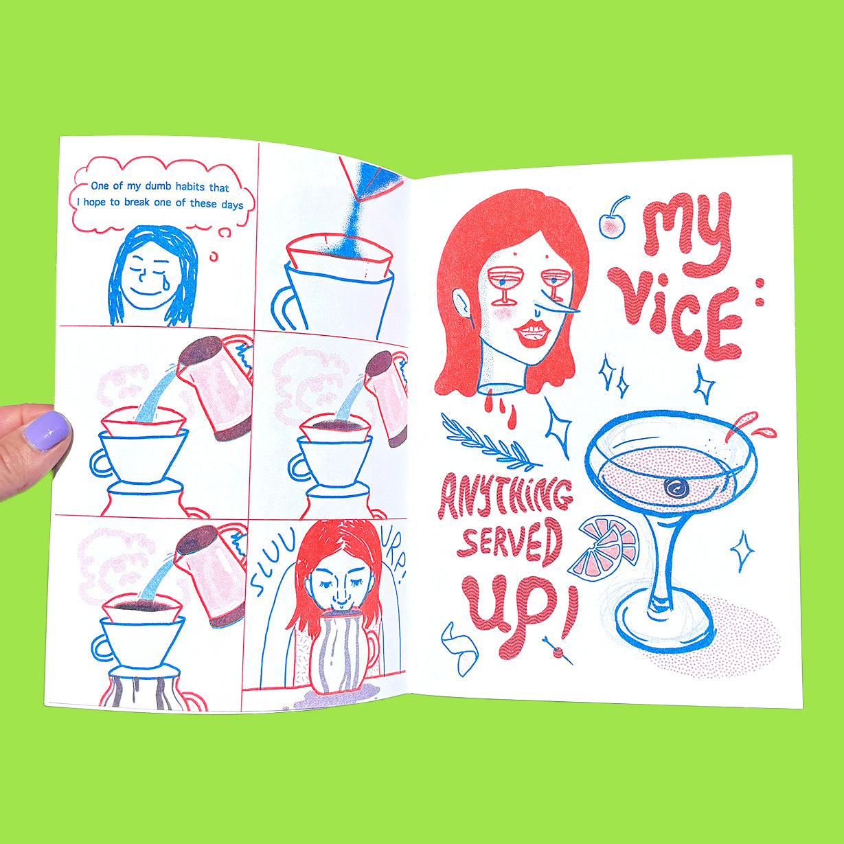 ON MY MIND - Risograph Zine