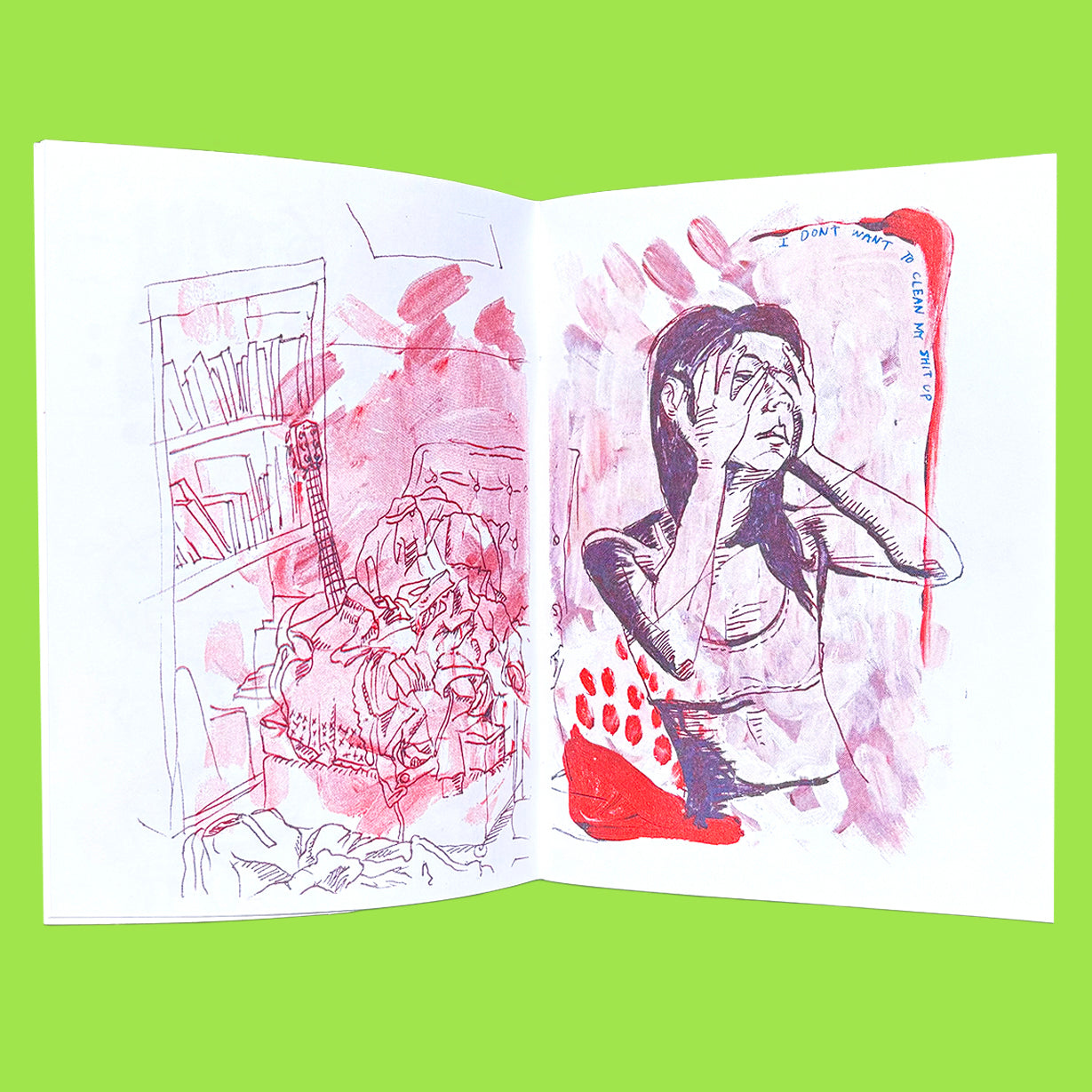 ON MY MIND - Risograph Zine
