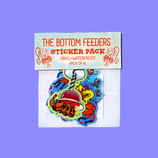 The Bottom Feeders Sticker Pack