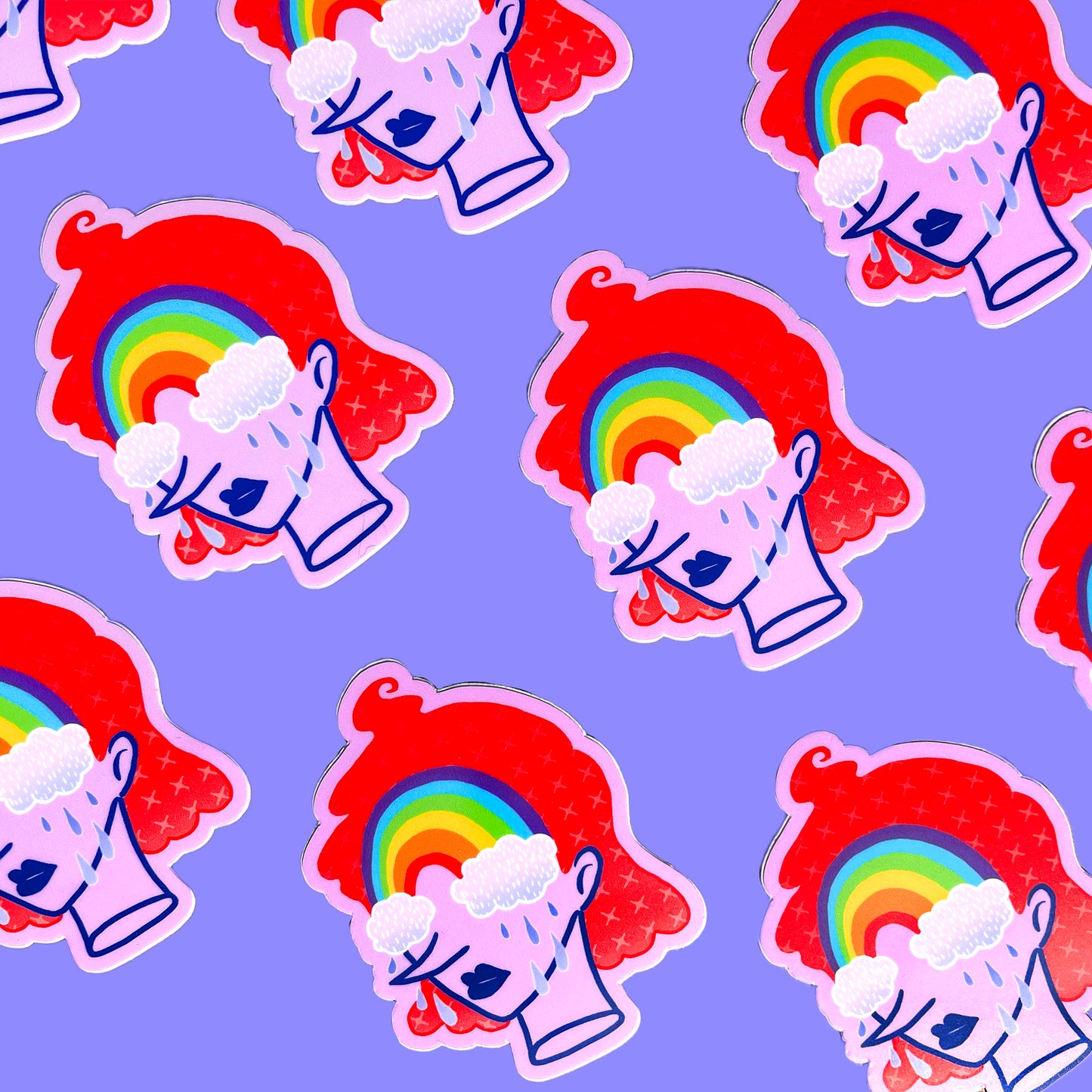 CRY BABY Vinyl Sticker