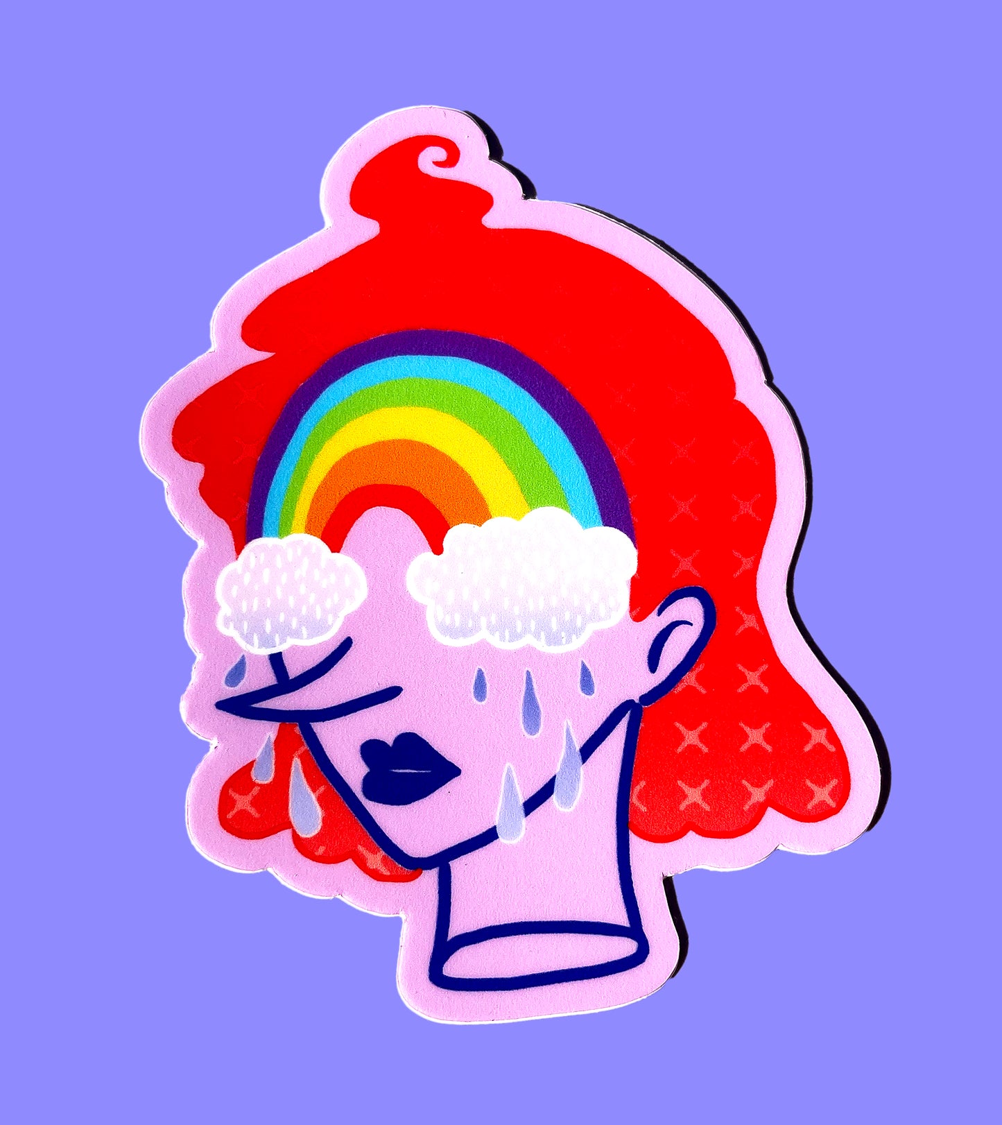 CRY BABY Vinyl Sticker
