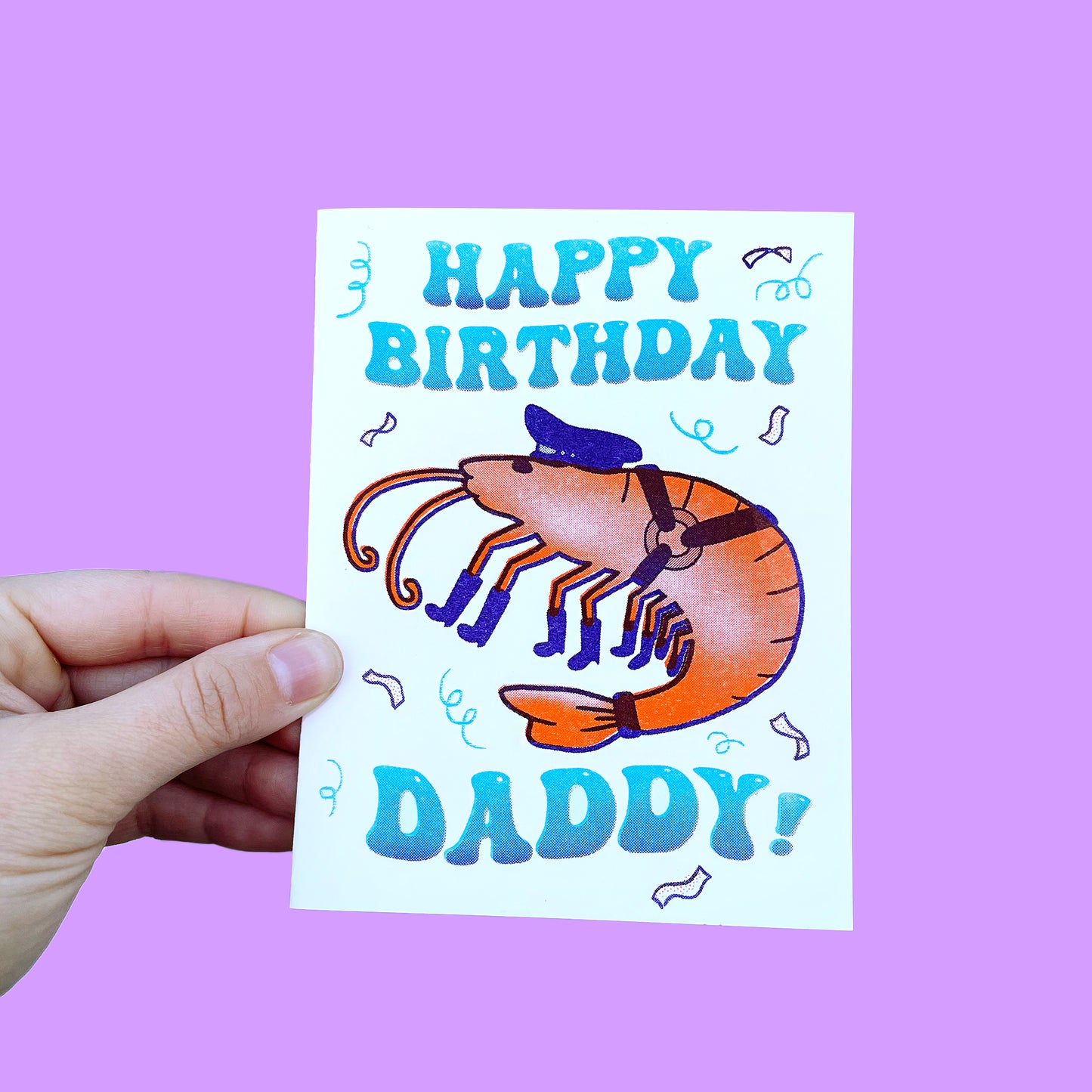 HAPPY BIRTHDAY DADDY - Riso Greeting Card
