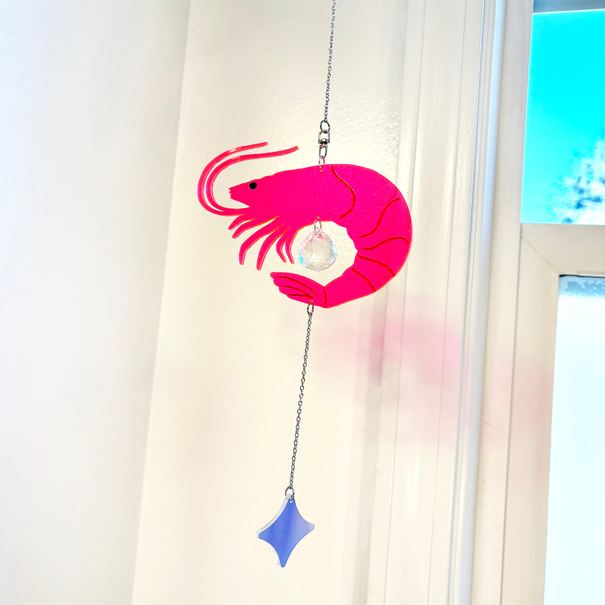 *PRE-ORDER* Disco Shrimp Suncatcher