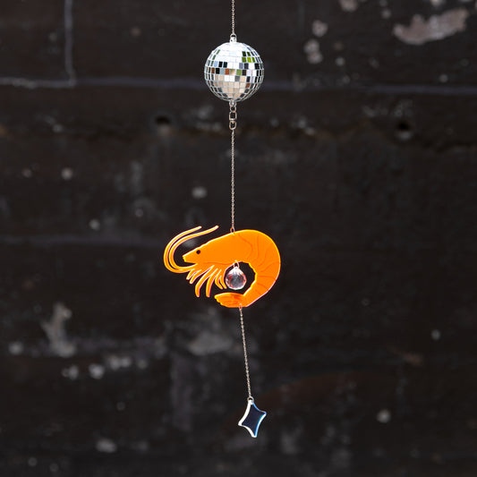 *PRE-ORDER* Disco Shrimp Suncatcher