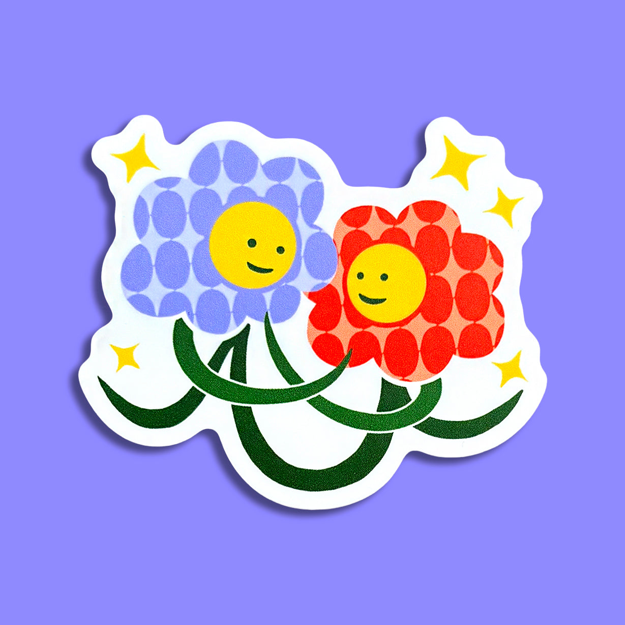 FLOWER LOVERS Vinyl Sticker