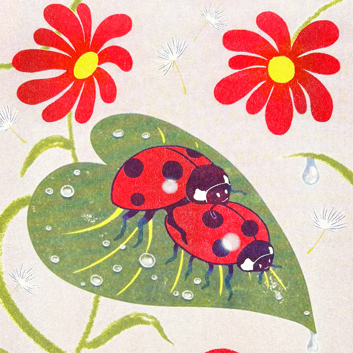 Love Bugs - Risograph Print