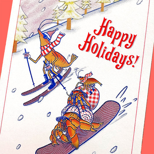 SEASON'S GREETINGS - Riso Greeting Card