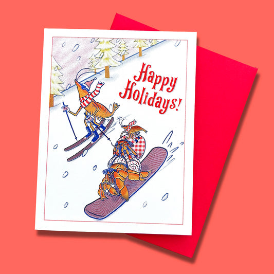 SEASON'S GREETINGS - Riso Greeting Card