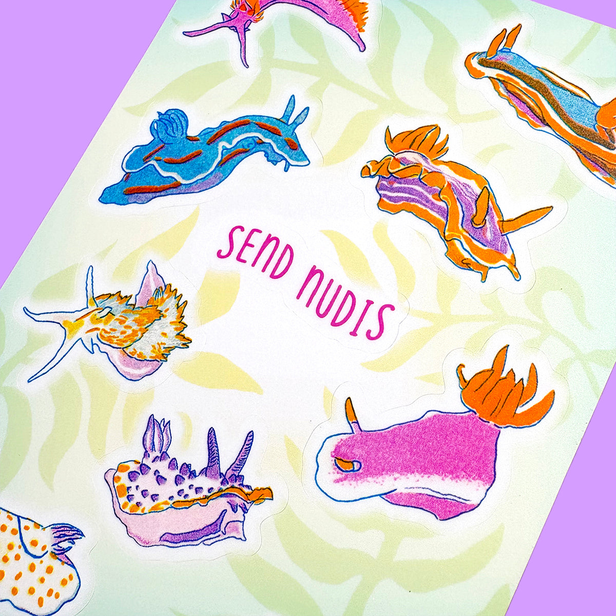 Send Nudis - Vinyl Sticker Sheet