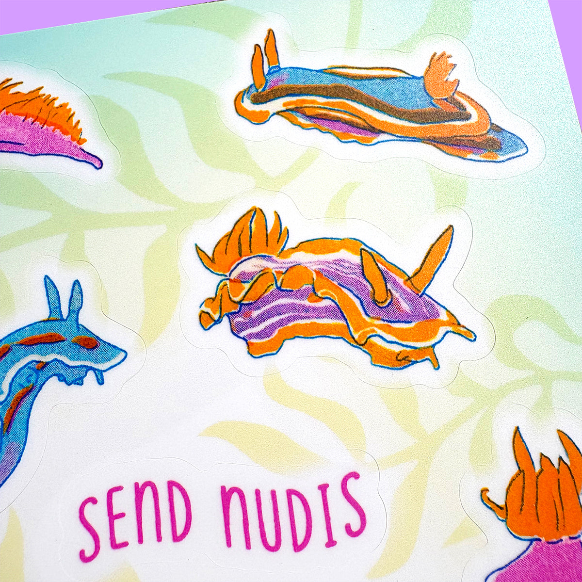 Send Nudis - Vinyl Sticker Sheet