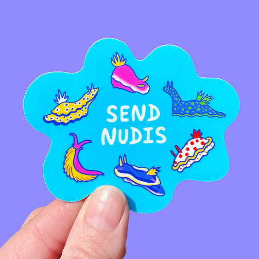 Send Nudis - Vinyl Sticker