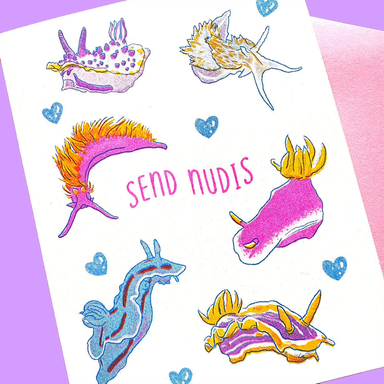 SEND NUDIS - Riso Greeting Card