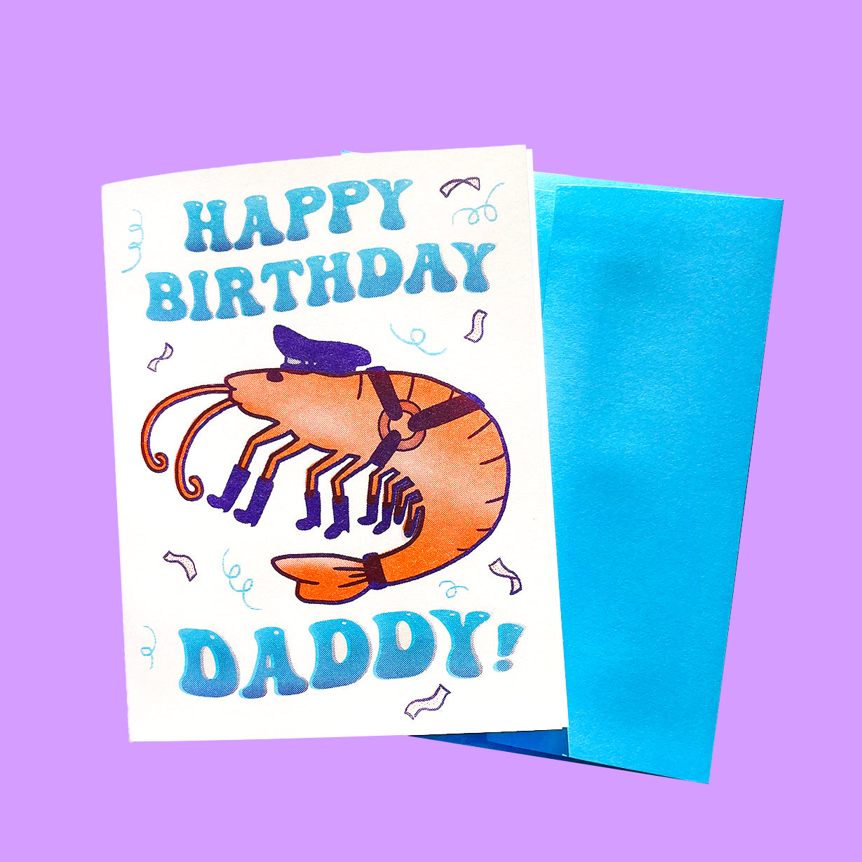 HAPPY BIRTHDAY DADDY - Riso Greeting Card