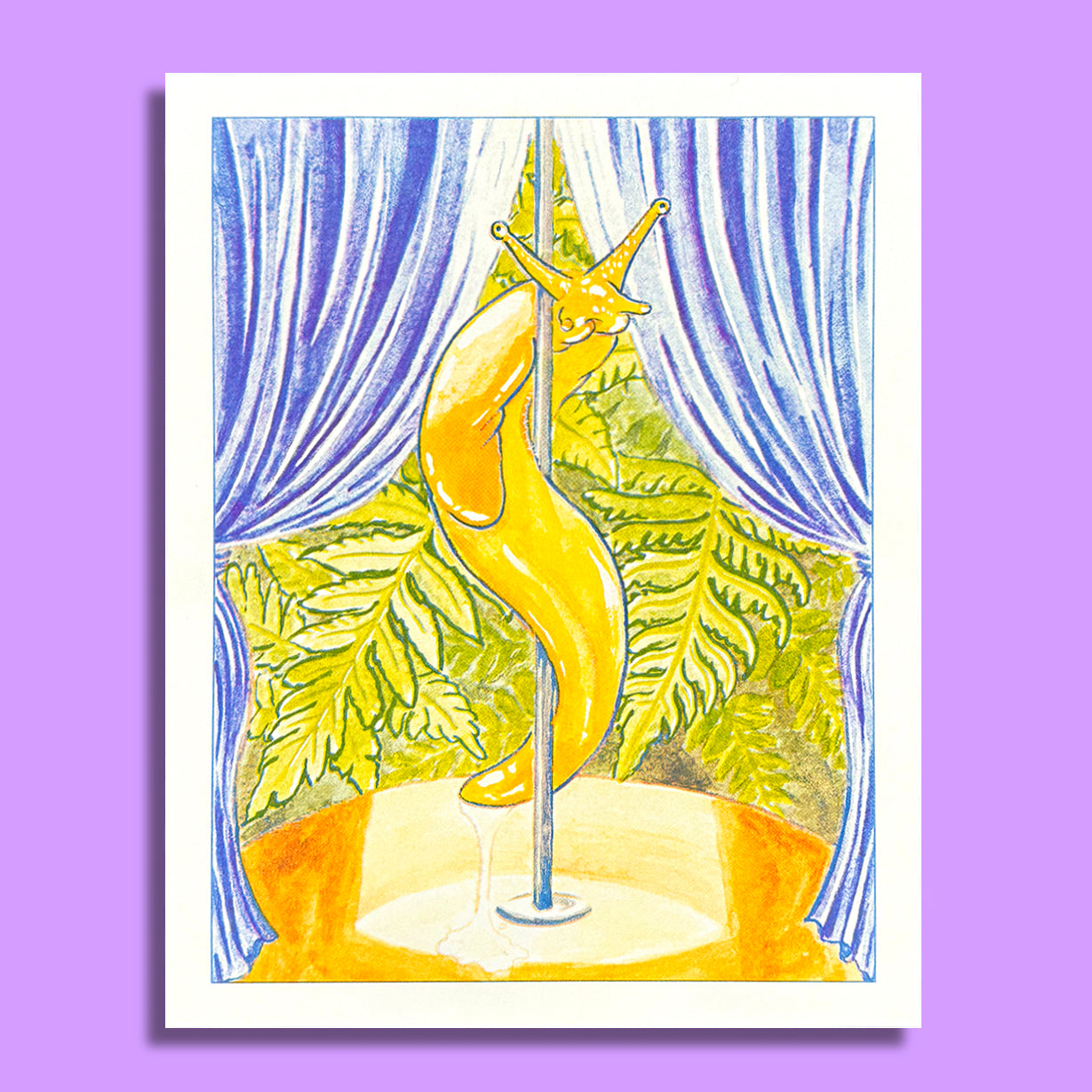 Slug Dancer - Risograph Print