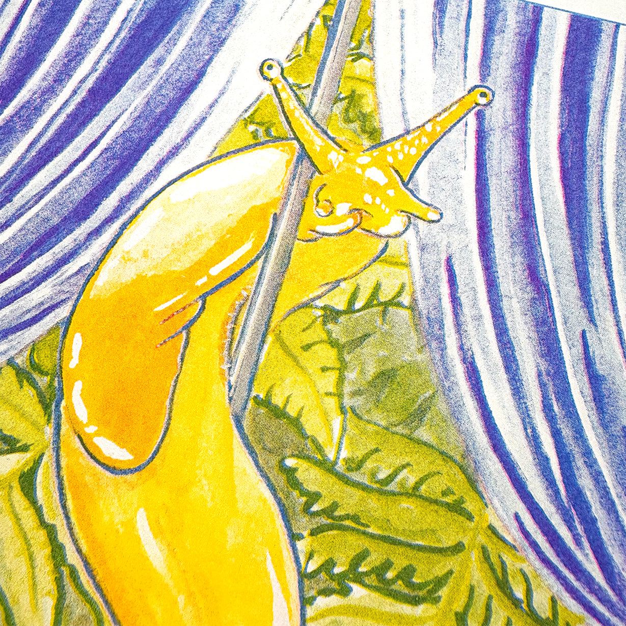 Slug Dancer - Risograph Print