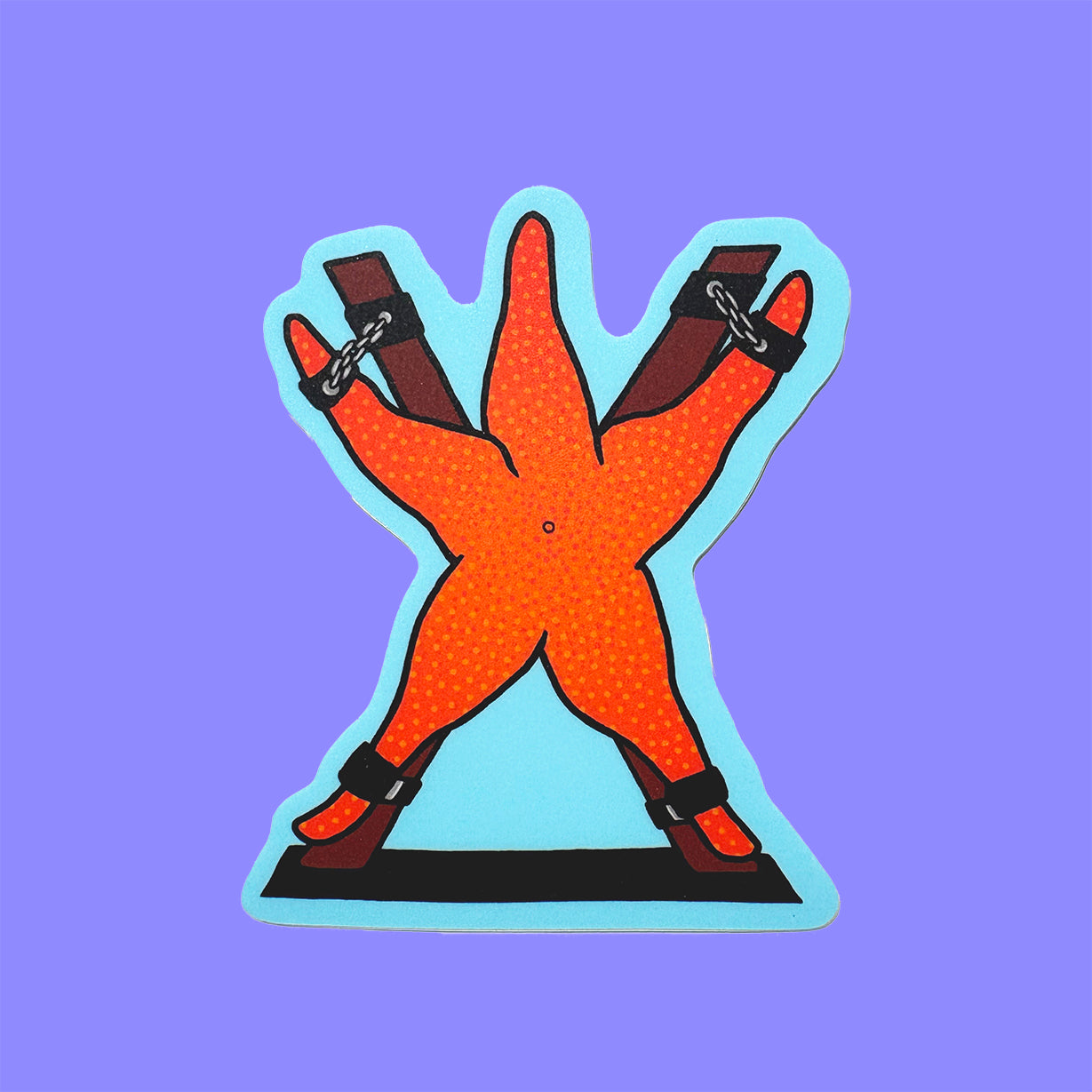 Starfish Submission Vinyl Sticker