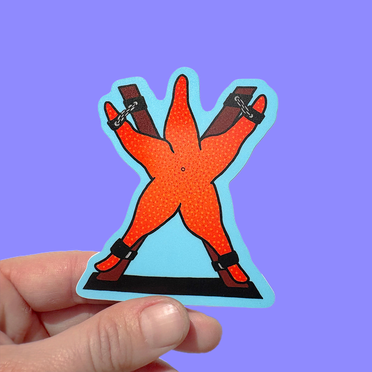 Starfish Submission Vinyl Sticker