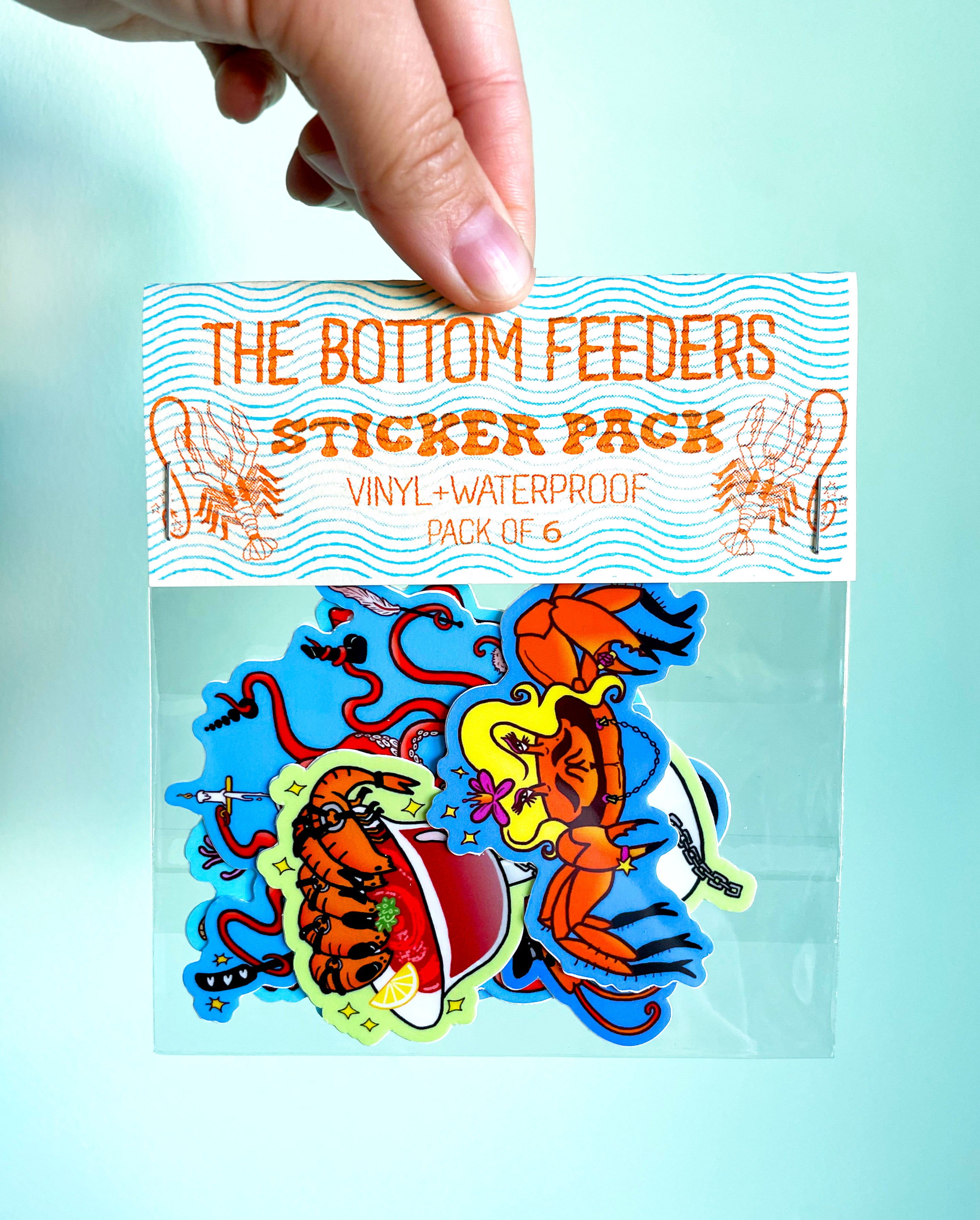 Bottom Feed Riser Decal The Bottom Feeders Sticker Pack – tamikosidore